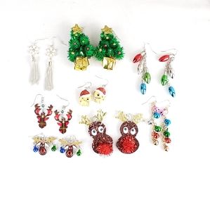Christmas earring set